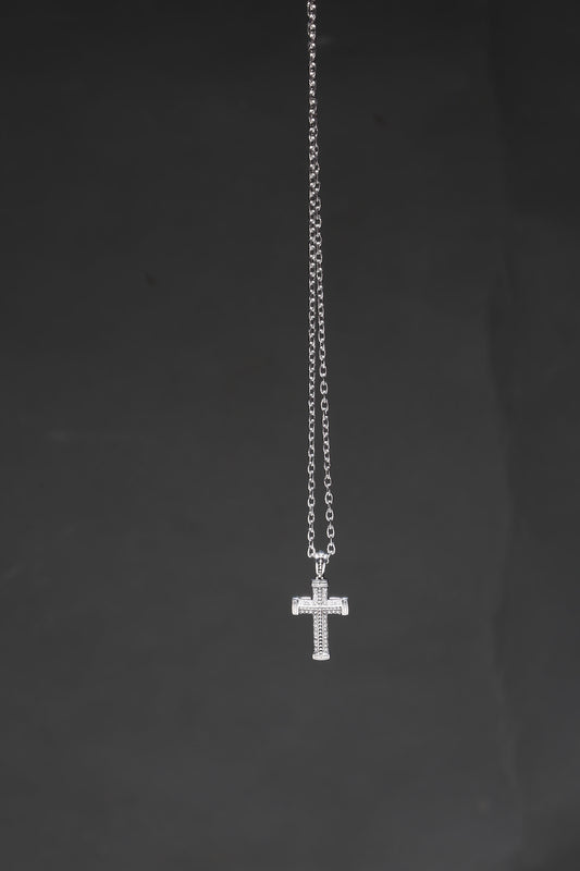 Lab-Grown Diamond Cross Pendant