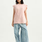Cream Solid Vest - image 6