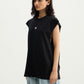 Black Solid Vest - image 5