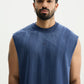 Blue Brushed Vest - image 3