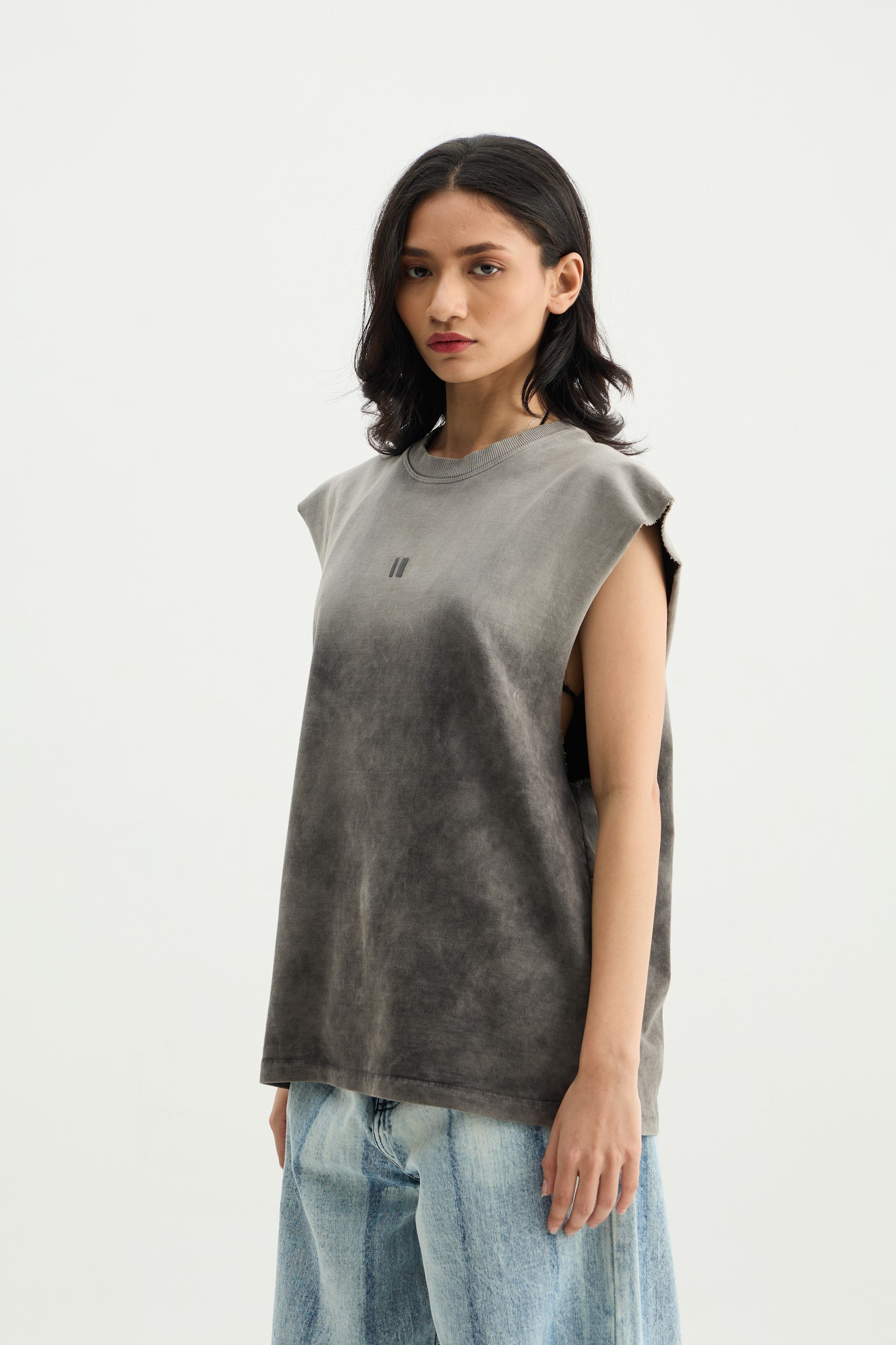 Chapter2Drip Grey Washed vest — view 5