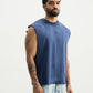Blue Brushed Vest - image 2
