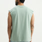 Chapter2Drip Mint-Green solid vest — view 4