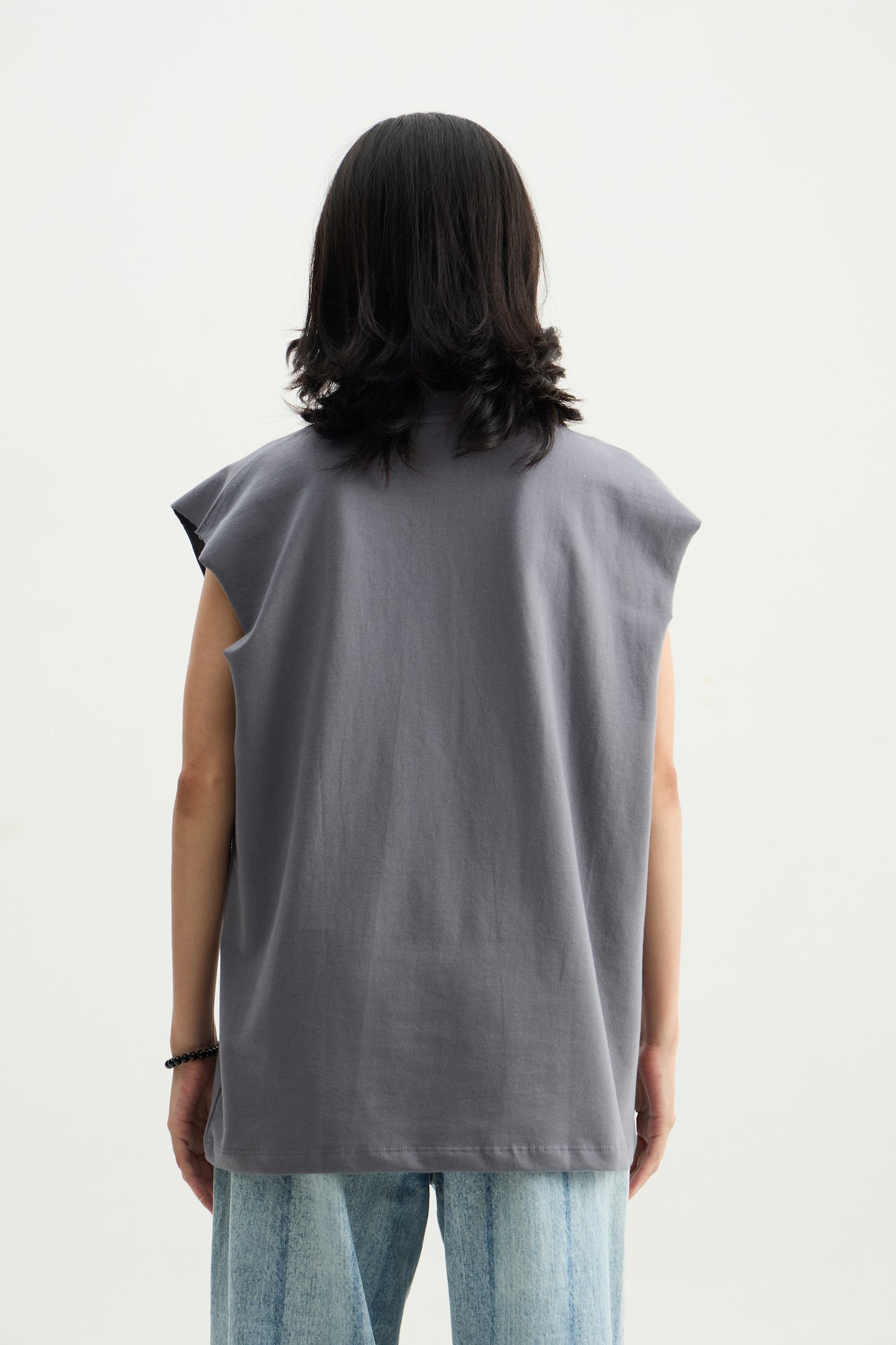 Chapter2Drip Steel Grey solid vest — view 4