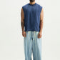 Blue Brushed Vest - image 4