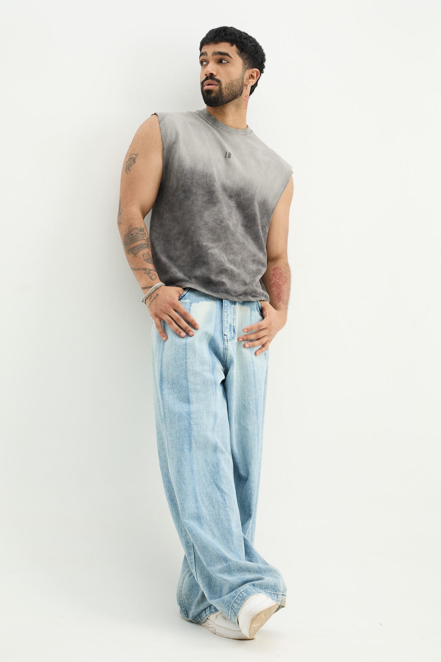 Chapter2Drip Grey Washed vest — view 6