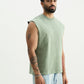 Green Washed Vest - image 2