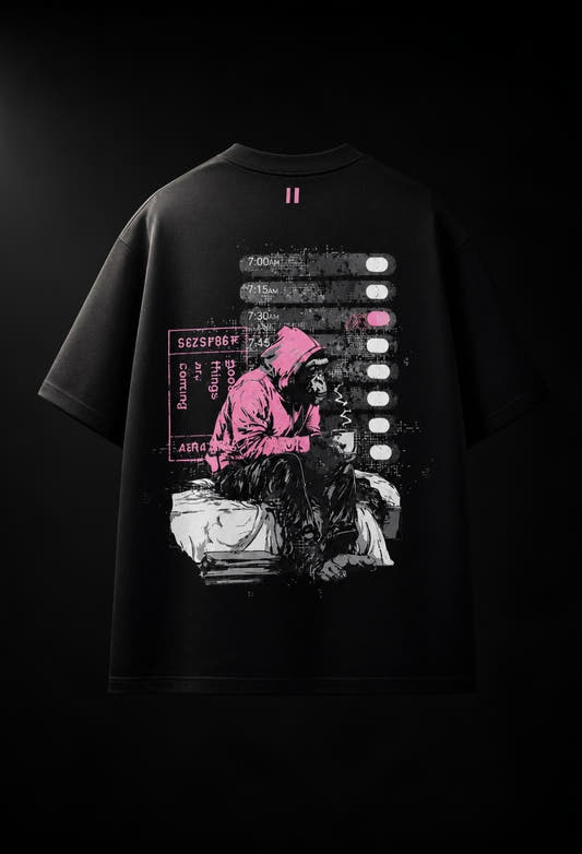 Chapter2Drip Almost/there Black t-shirt — view 7