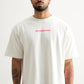 WHITE METAMORPHED BUTTERFLY T-SHIRT