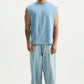 Chapter2Drip Blue solid vest — view 2