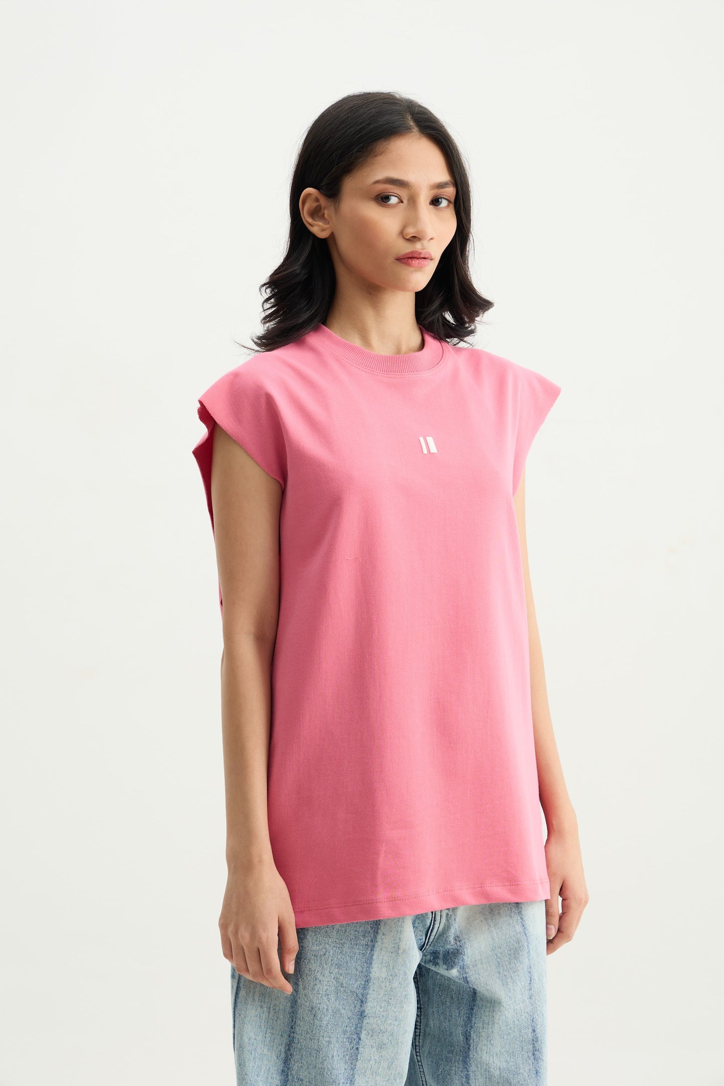 Chapter2Drip Dusty Pink solid vest — view 5