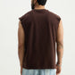Brown Solid Vest - image 1