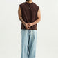 Brown Solid Vest - image 4