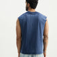 Blue Brushed Vest - image 1