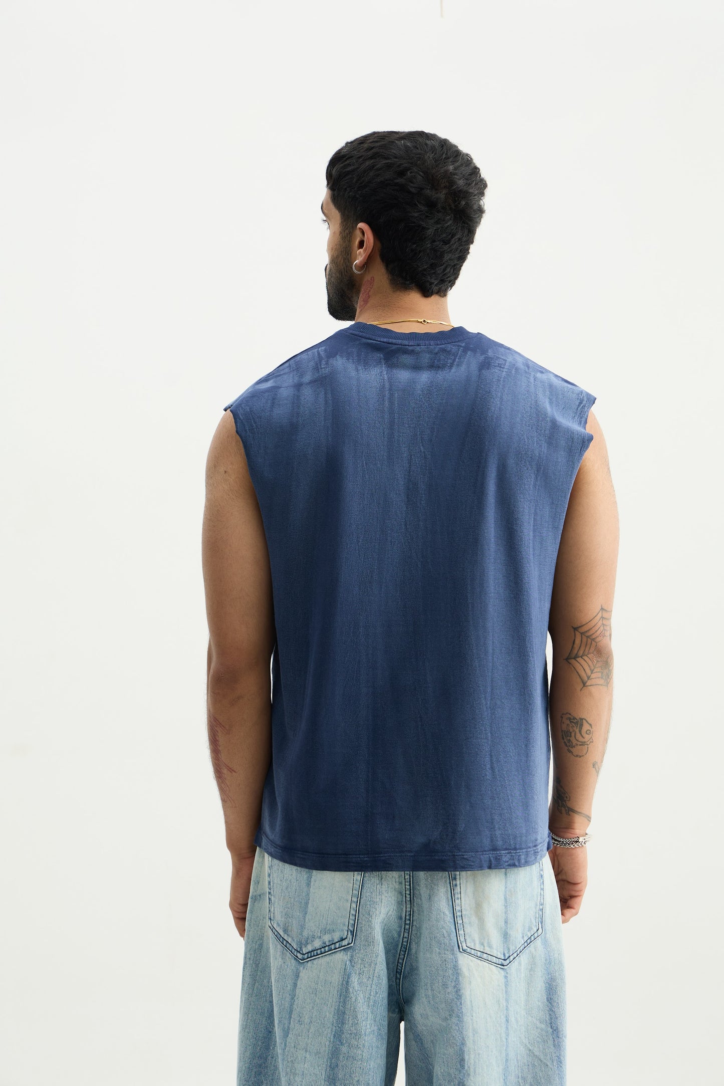 Blue Brushed Vest - image 1