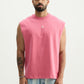 Chapter2Drip Dusty Pink solid vest — view 4