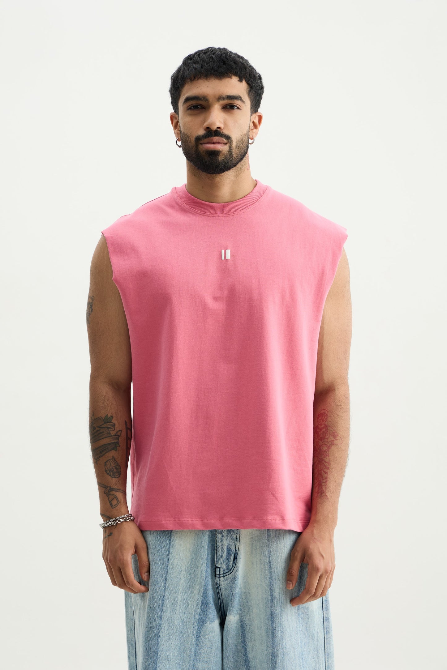 Chapter2Drip Dusty Pink solid vest — view 4
