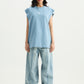 Chapter2Drip Blue solid vest — view 4