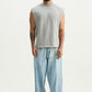 Grey Melange Solid Vest - image 5