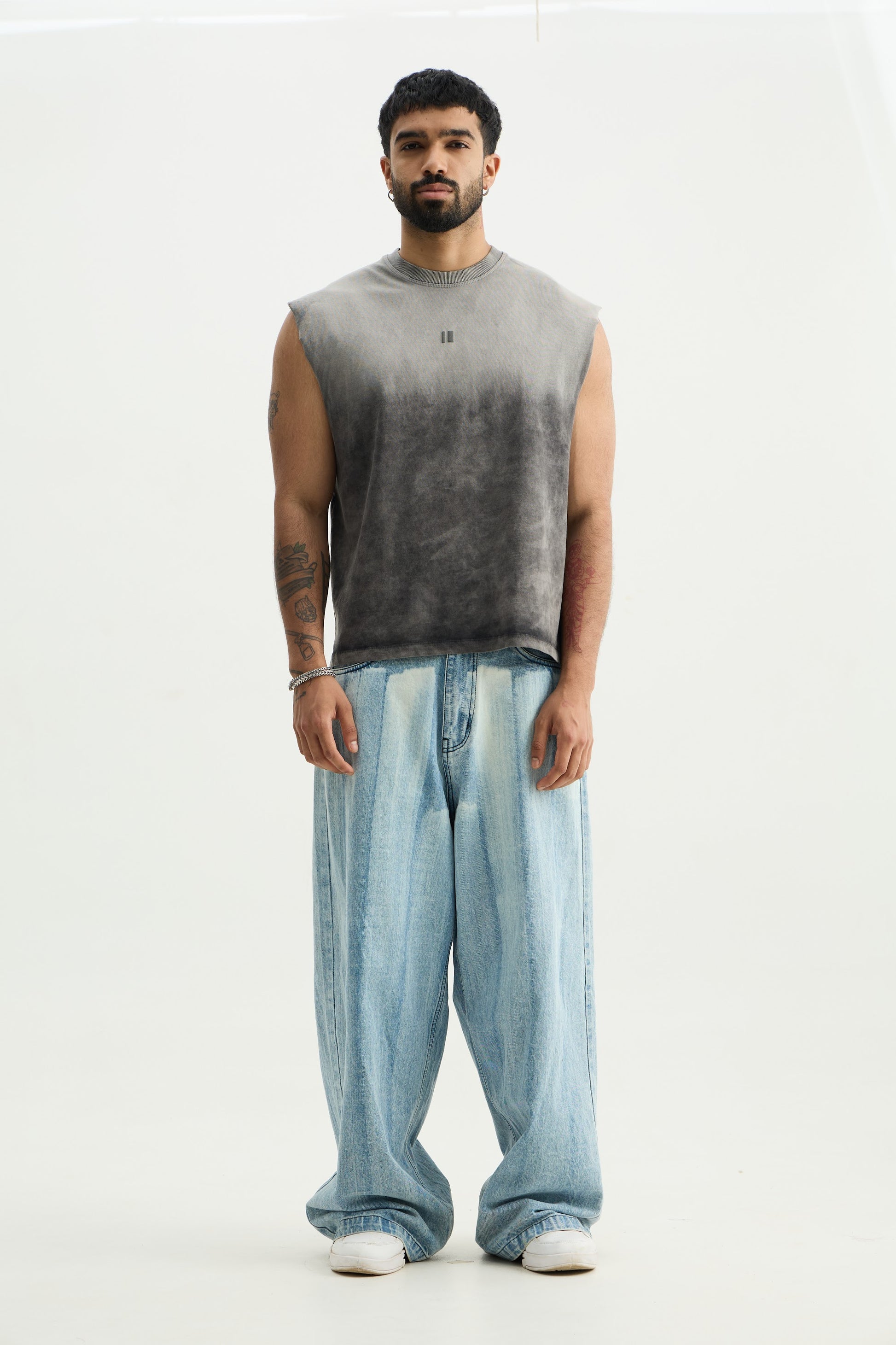 Chapter2Drip Grey Washed vest — view 4
