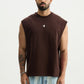 Brown Solid Vest - image 2