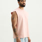 Cream Solid Vest - image 4