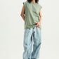 Green Washed Vest - image 6