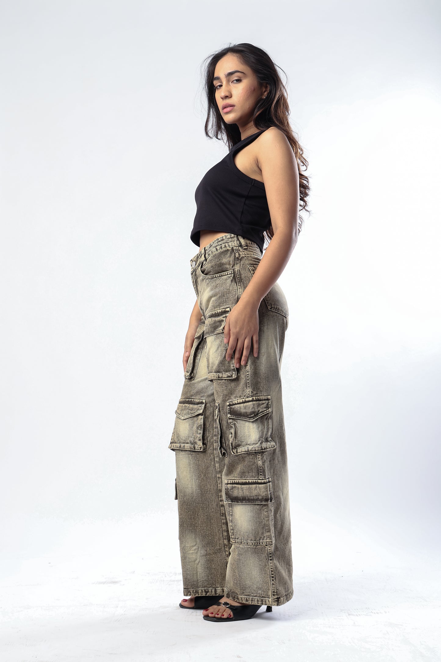 Mocha Wash Utility Cargo