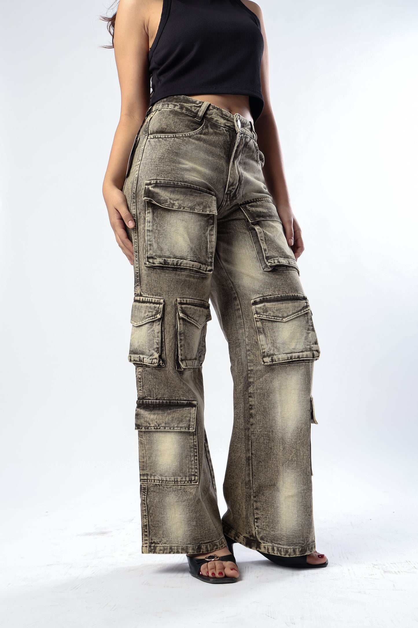 Mocha Wash Utility Cargo