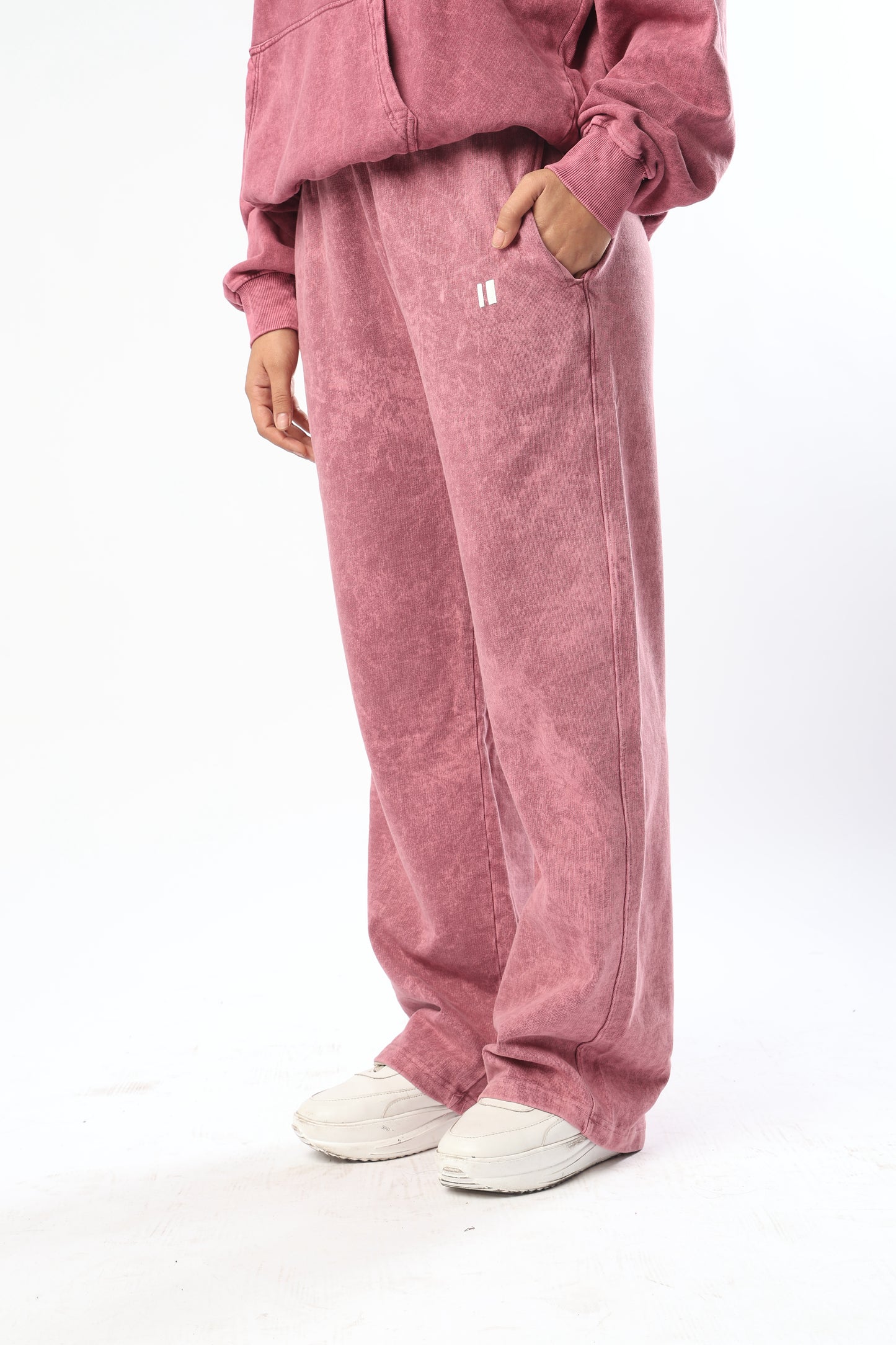Burgundy washed Sweatpants