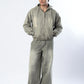 Chapter2Drip Olive Washed denim co-ord set — view 8