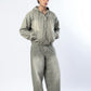 Chapter2Drip Olive Washed denim co-ord set — view 9