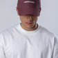 Unhinged Cap Burgundy Wash