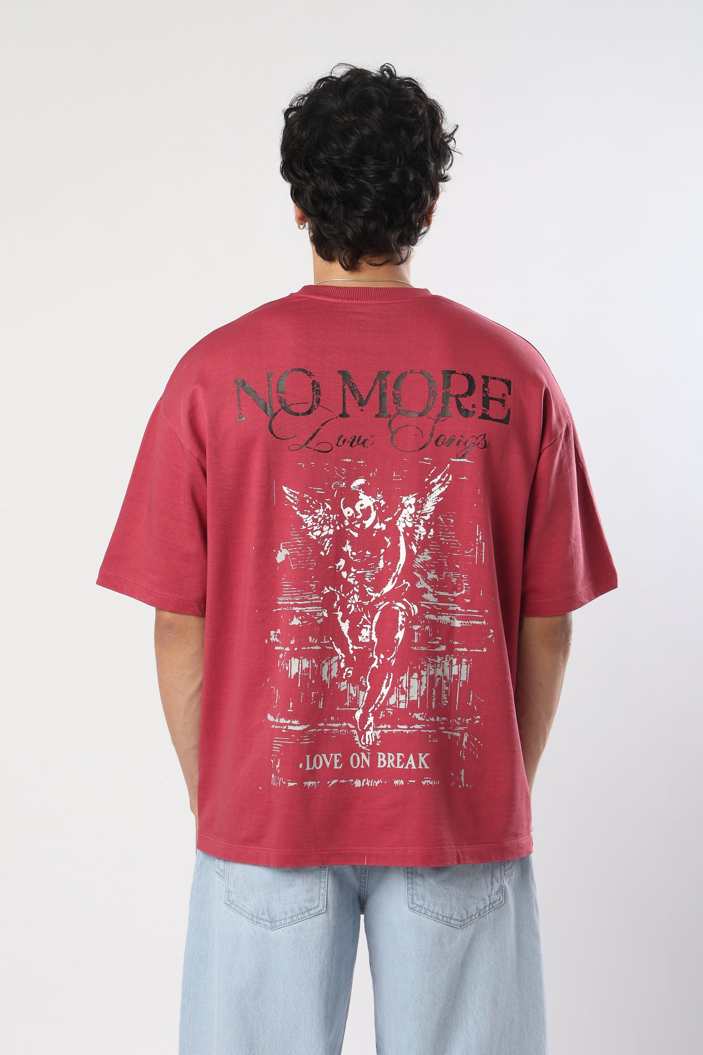 Burgundy No More Love Songs T-Shirt