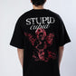 Black Stupid Cupid T-shirt