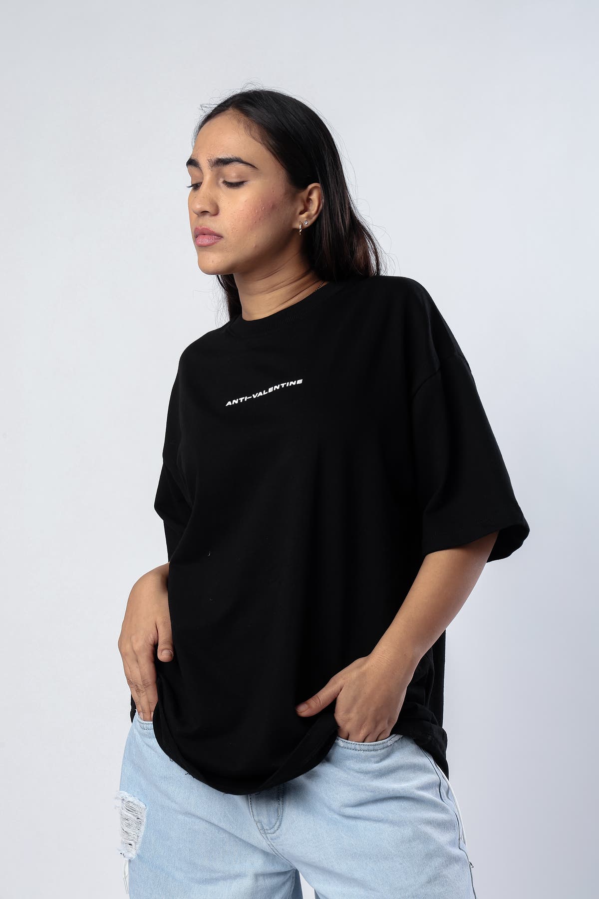Chapter2Drip Black Stupid Cupid t-shirt — view 5