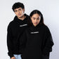 Polarised Hoodie Black