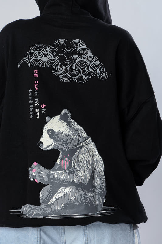 Chapter2Drip Black Anti-Everything hoodie — view 2