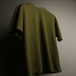 Olive Raasta Indie T-shirt with HD prints in soft French terry fabric