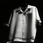 Chapter2Drip Sound of Silence White bowling shirt — view 2