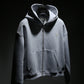 The Everyday Light Grey Hooded Zipper