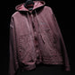 Pink Washed Overshirt Hoodie