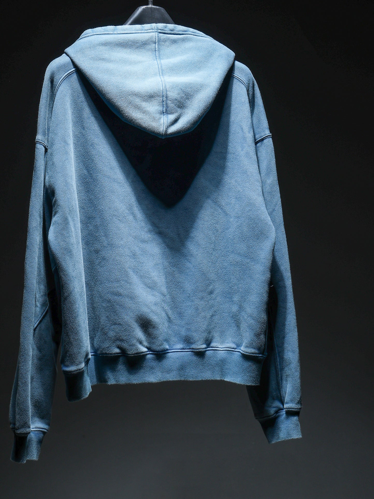 Sea Blue Washed Hoodie