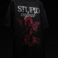 Black Stupid Cupid T-shirt