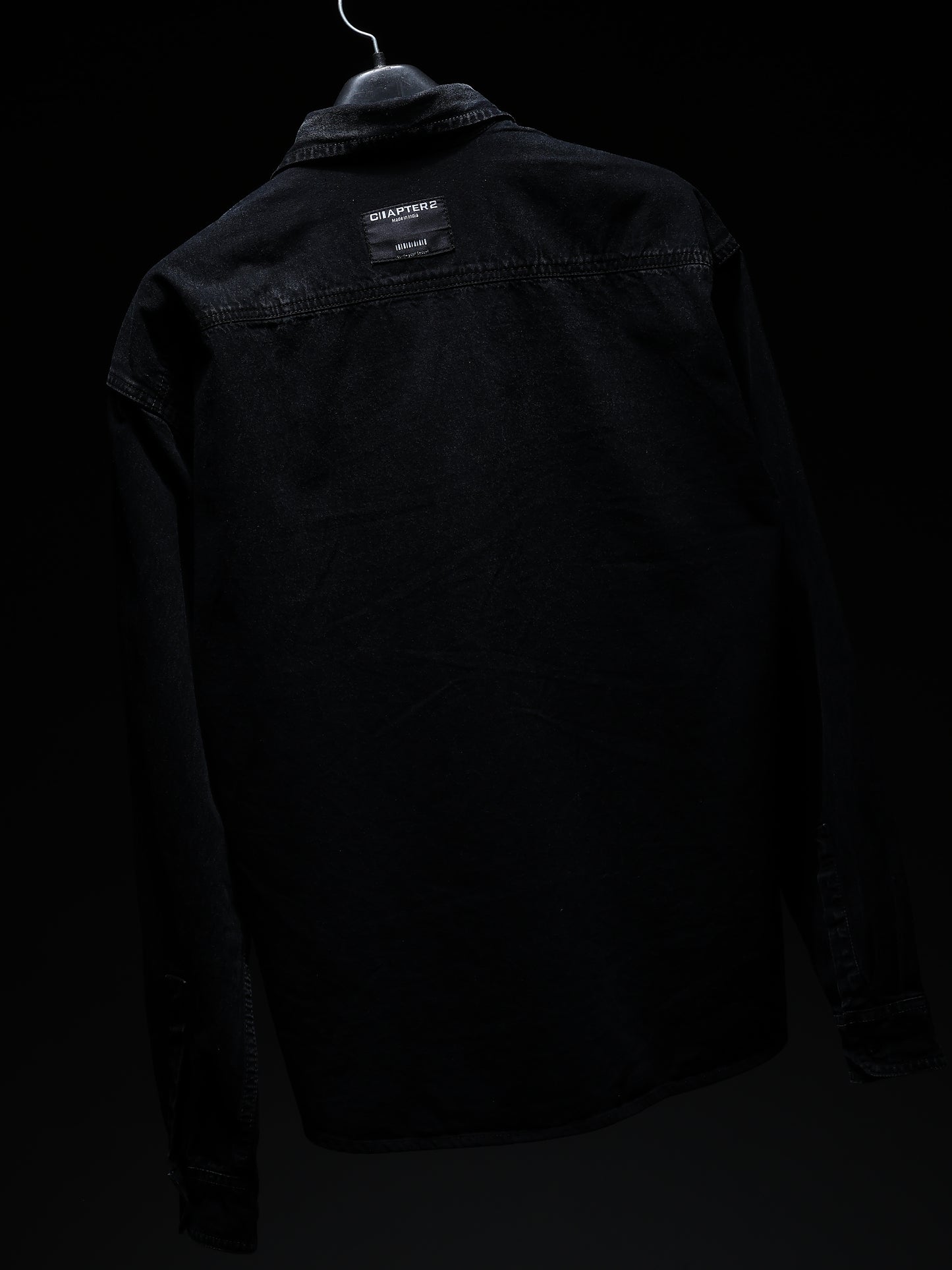 Charcoal Washed Denim Shirt