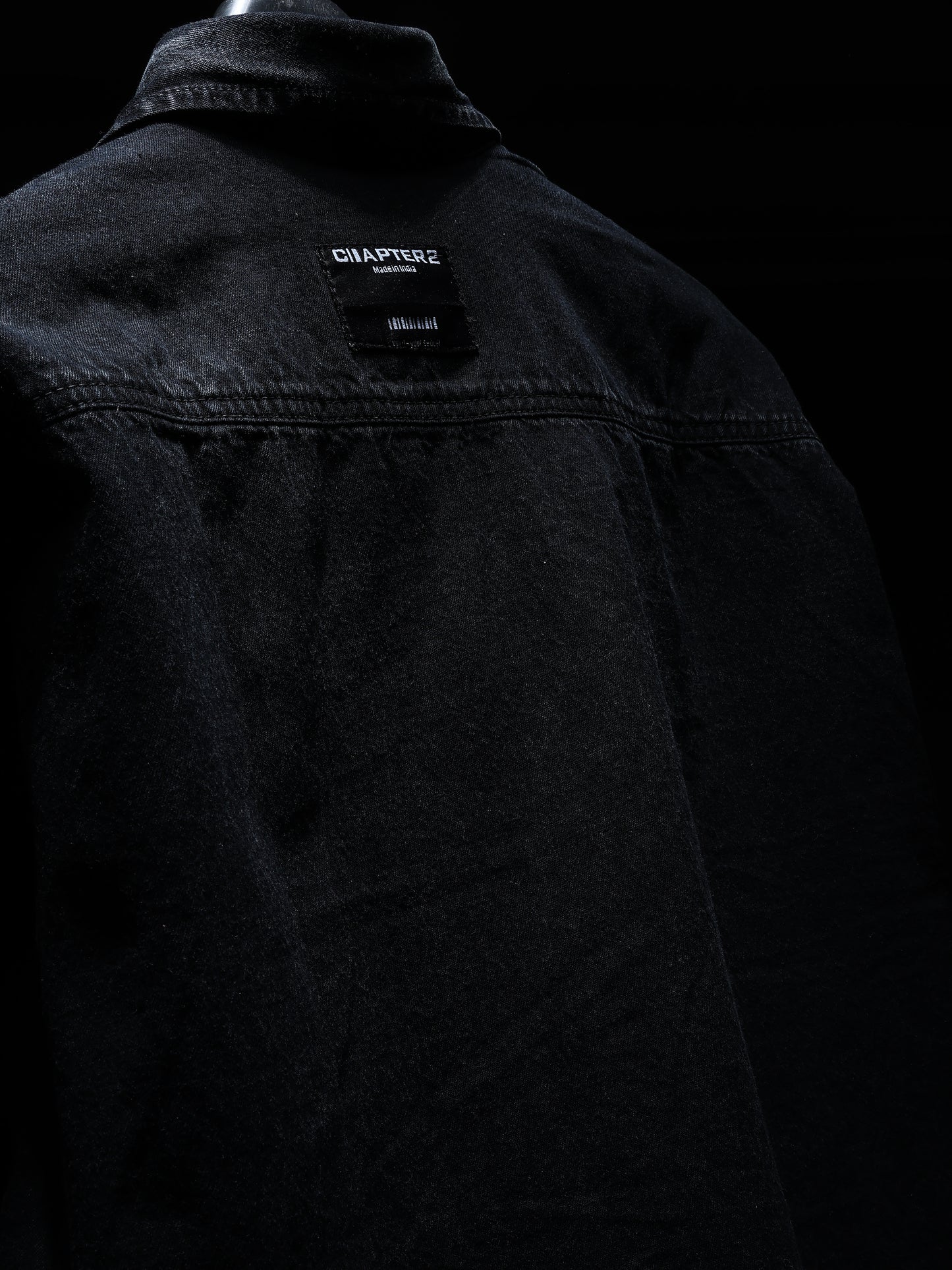 Charcoal Washed Denim Shirt