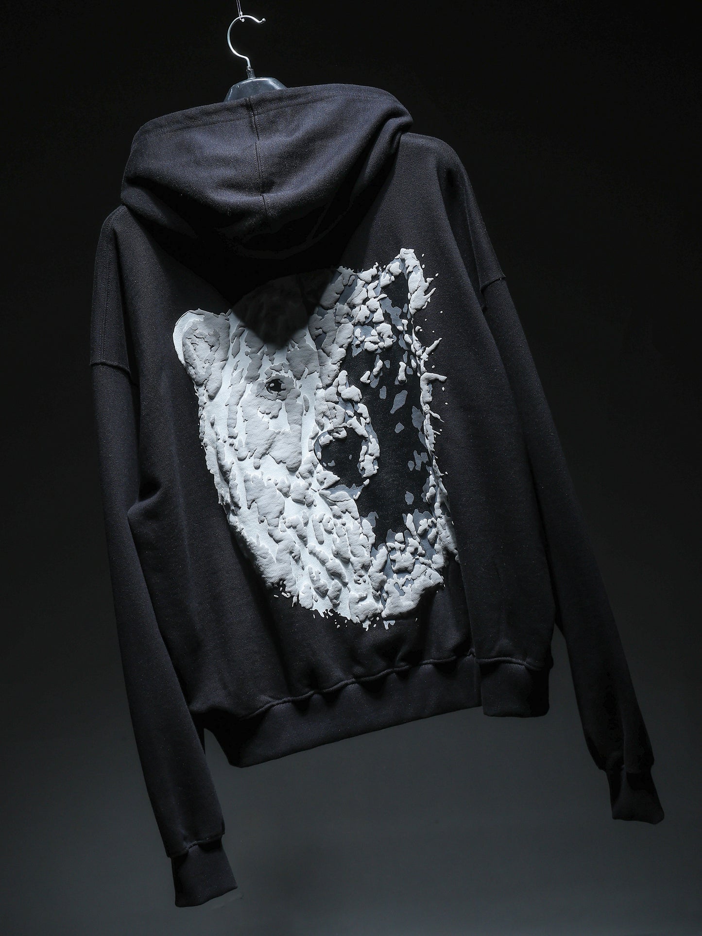 Polarised Hoodie Black