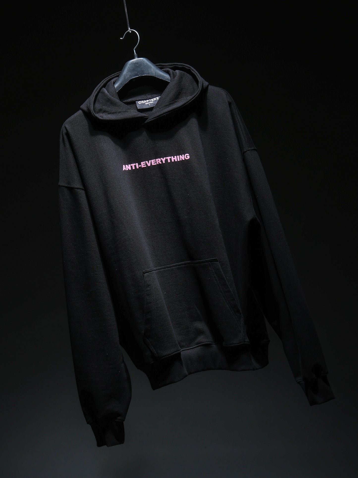 Anti Everything Hoodie Black
