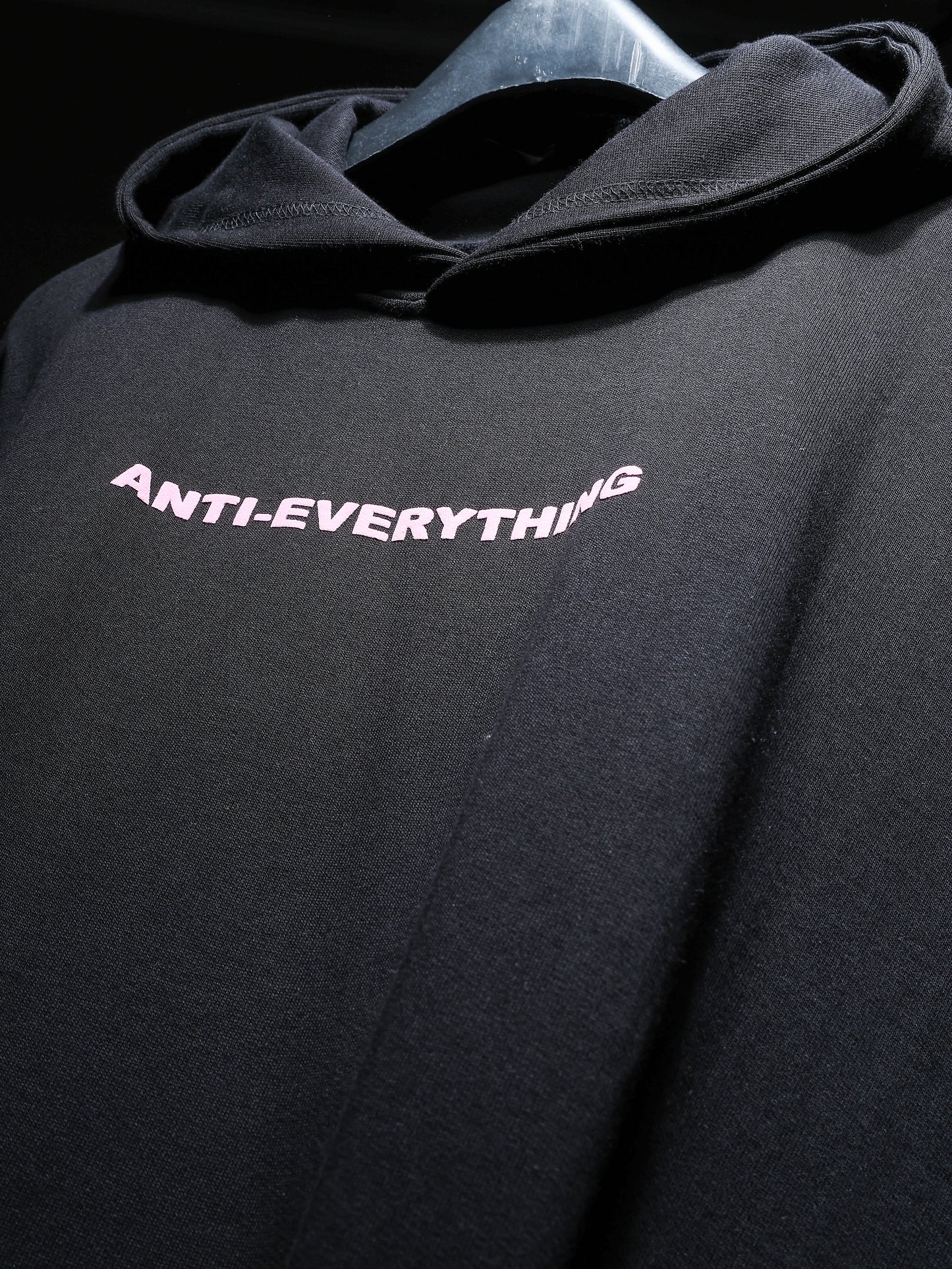 Anti Everything Hoodie Black
