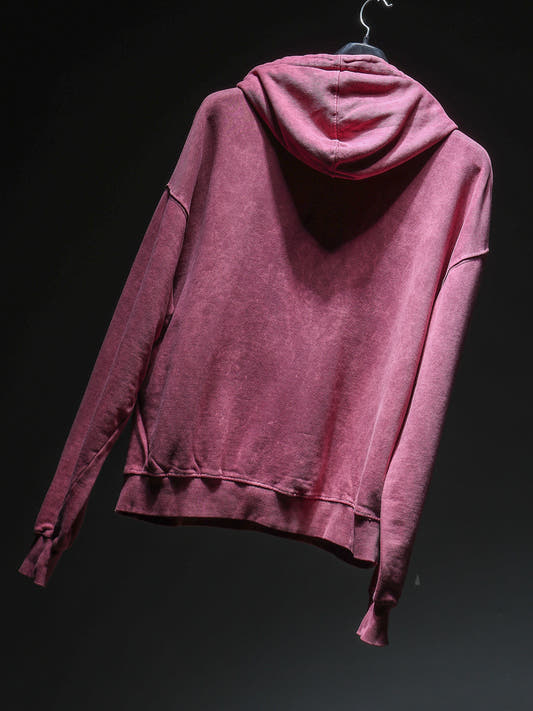 Chapter2Drip Burgundy washed hoodie — view 2